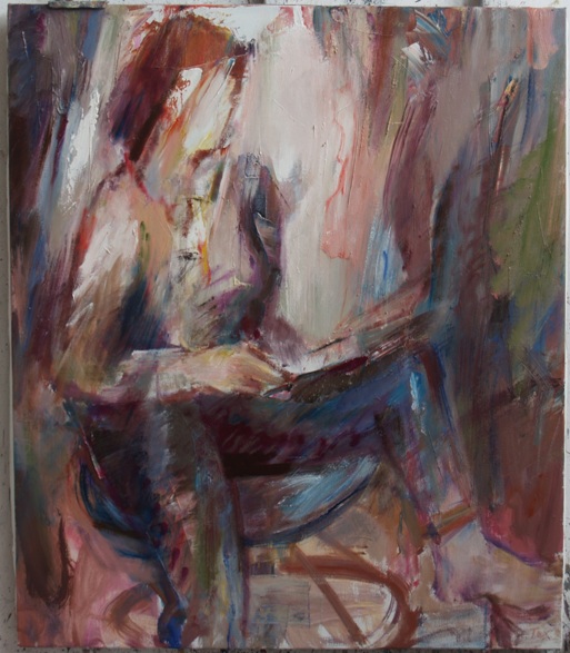 Målningen  av Tex Berg 2009